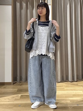 シュナさん（レディース・160cm）の春コーディネート