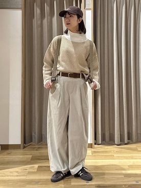 シュナさん（レディース・160cm）の冬コーディネート