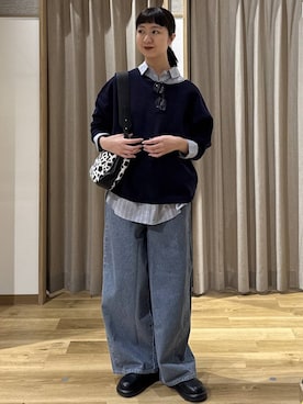 シュナさん（レディース・160cm）の春コーディネート