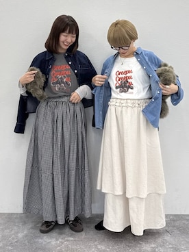 シュナさん（レディース・160cm）の春コーディネート