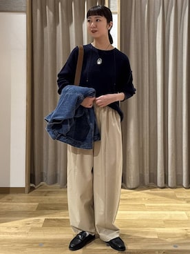 シュナさん（レディース・160cm）の冬コーディネート