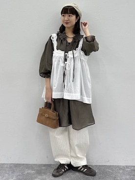 シュナさん（レディース・160cm）の春コーディネート