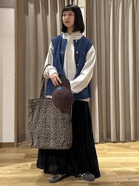 シュナさん(レディース・160cm)の冬コーディネート