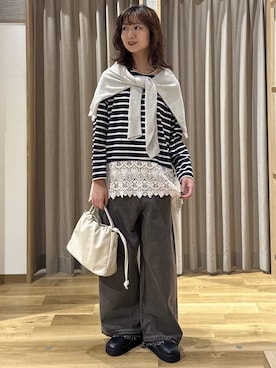 シュナさん（レディース・160cm）の秋コーディネート