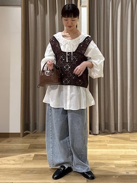 シュナさん（レディース・160cm）の冬コーディネート