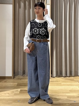 シュナさん（レディース・160cm）の冬コーディネート