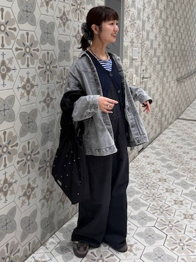 シュナさん（レディース・160cm）の春コーディネート