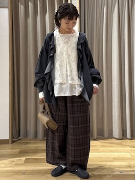 シュナさん(レディース・160cm)の秋コーディネート