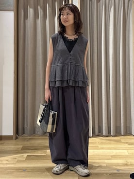 シュナさん（レディース・160cm）の夏コーディネート