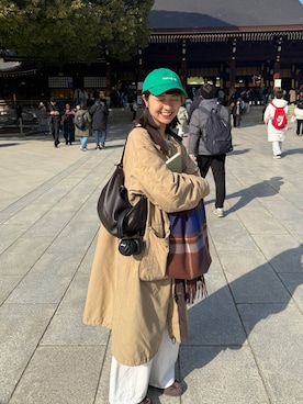 シュナさん（レディース・160cm）の冬コーディネート