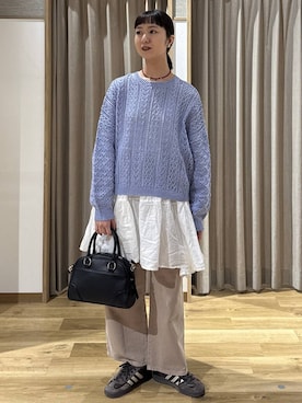 シュナさん(レディース・160cm)の冬コーディネート