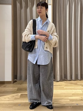 シュナさん(レディース・160cm)の冬コーディネート