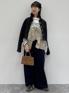 シュナさん（レディース・160cm）の春コーディネート