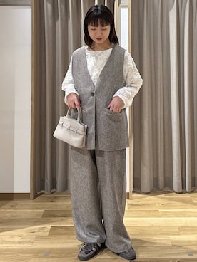 シュナさん（レディース・160cm）の春コーディネート