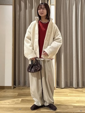 シュナさん(レディース・160cm)の冬コーディネート