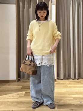 「studio CLIP（スタディオクリップ）のアイテム」を使った、シュナさん（レディース・160cm）の冬コーディネート