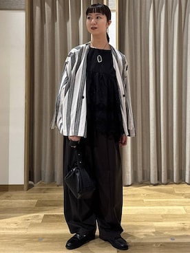 シュナさん(レディース・160cm)の冬コーディネート