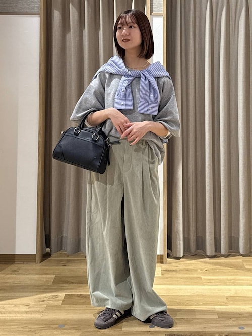 セール】シアーリブロングスリーブTシャツ[プラスサイズあり]（Tシャツ