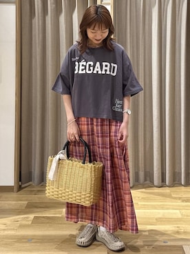 シュナさん(レディース・160cm)の夏コーディネート