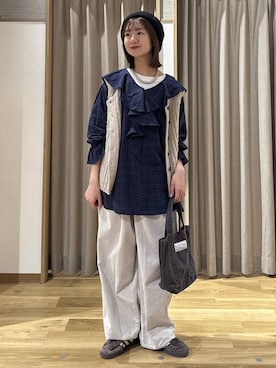 シュナさん（レディース・160cm）の冬コーディネート