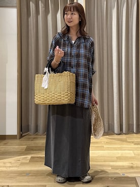 シュナさん(レディース・160cm)の夏コーディネート