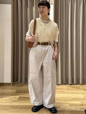 シュナさん（レディース・160cm）の春コーディネート