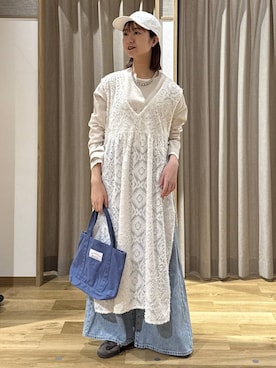 シュナさん（レディース・160cm）の冬コーディネート