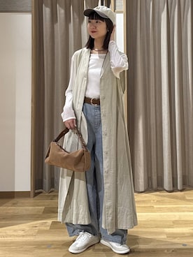 シュナさん（レディース・160cm）の春コーディネート