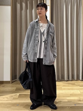 シュナさん（レディース・160cm）の冬コーディネート