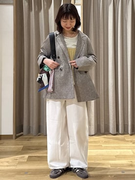 シュナさん(レディース・160cm)の冬コーディネート