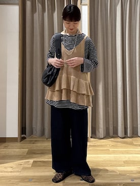 シュナさん（レディース・160cm）の春コーディネート