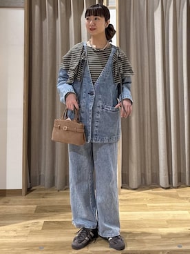 シュナさん（レディース・160cm）の春コーディネート