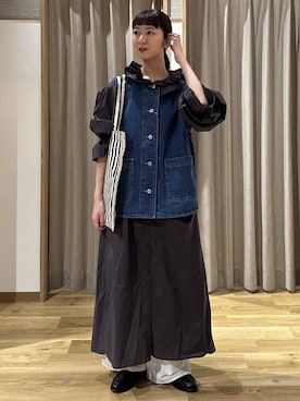 シュナさん（レディース・160cm）の冬コーディネート