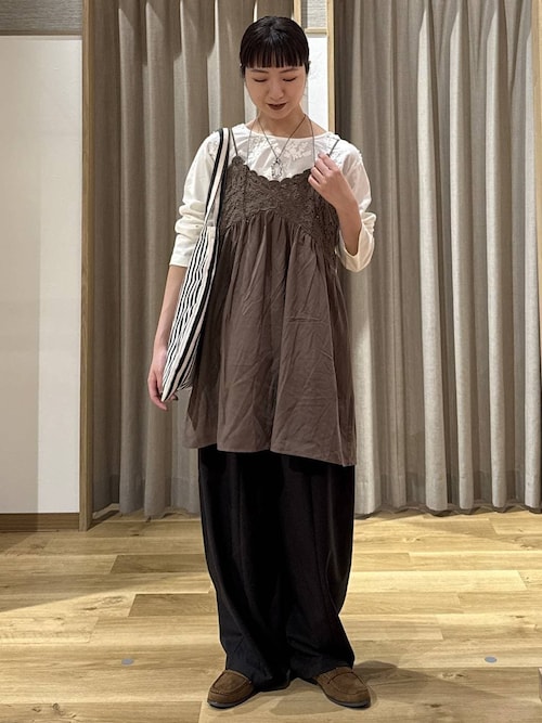 3DレースロングスリーブTシャツ（Tシャツ/カットソー）｜studio CLIP