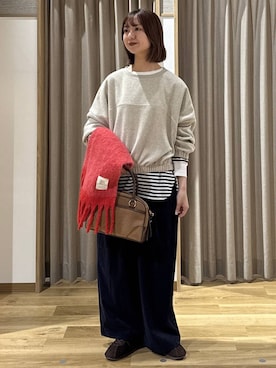 シュナさん（レディース・160cm）の冬コーディネート