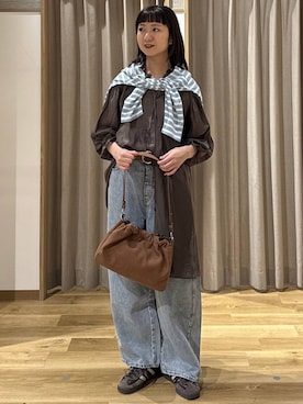 シュナさん（レディース・160cm）の春コーディネート