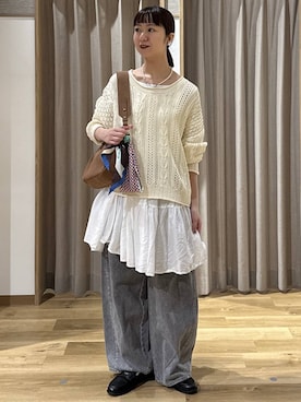 シュナさん(レディース・160cm)の冬コーディネート