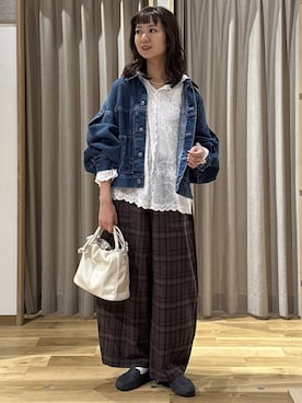 シュナさん(レディース・160cm)の秋コーディネート