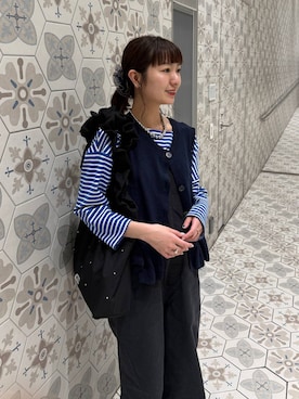 シュナさん（レディース・160cm）の春コーディネート