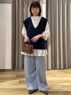 シュナさん（レディース・160cm）の冬コーディネート