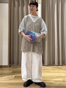 シュナさん（レディース・160cm）の春コーディネート