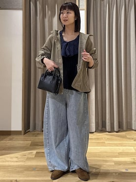 シュナさん（レディース・160cm）の冬コーディネート