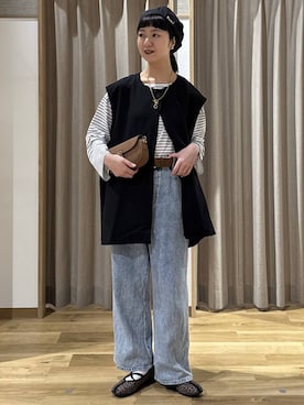 シュナさん（レディース・160cm）の春コーディネート