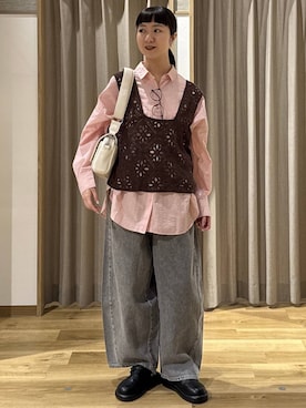 シュナさん（レディース・160cm）の春コーディネート