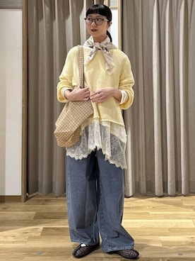 シュナさん（レディース・160cm）の春コーディネート