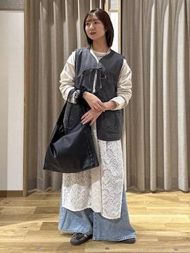 シュナさん(レディース・160cm)の冬コーディネート