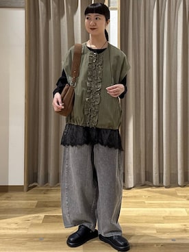 シュナさん(レディース・160cm)の春コーディネート