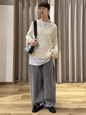 シュナさん(レディース・160cm)の冬コーディネート