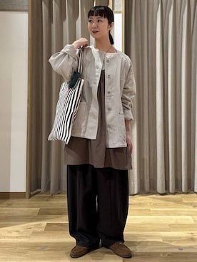 シュナさん（レディース・160cm）の冬コーディネート