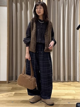 シュナさん（レディース・160cm）の秋コーディネート